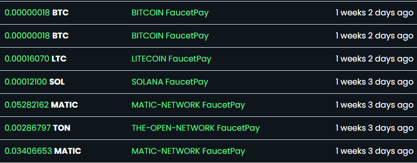 KaziPay.com Payment Proofs